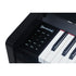 Medeli Forte Series Digital Upright Piano Bluetooth 88 Key in Black Satin