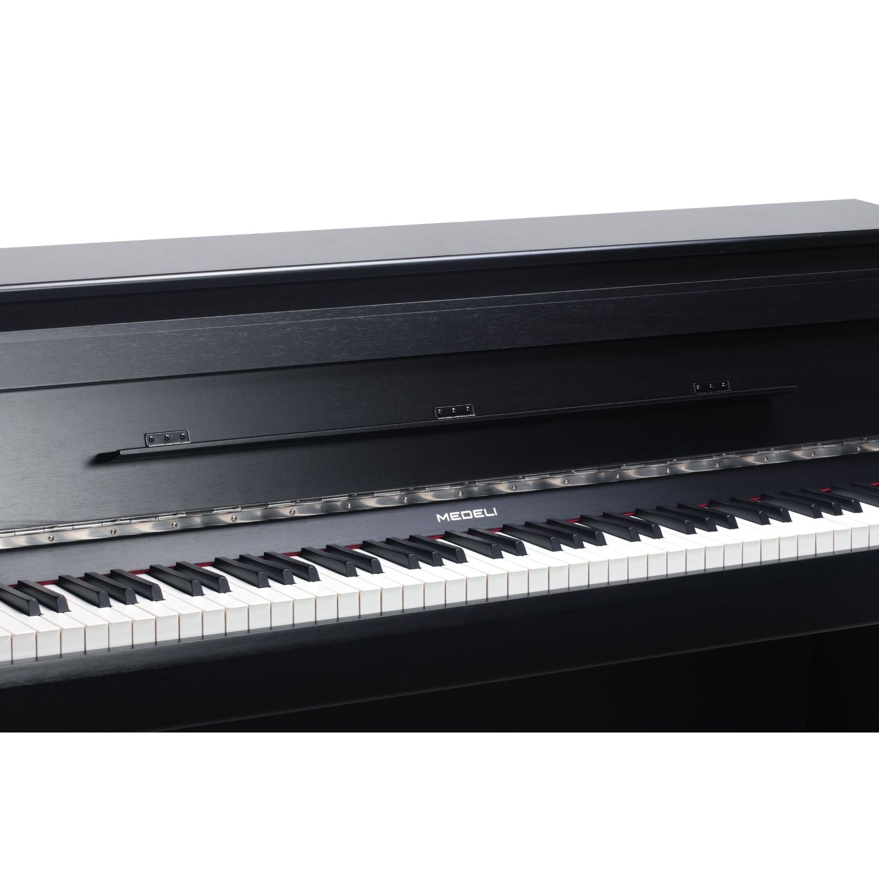 Medeli Forte Series Digital Upright Piano Bluetooth 88 Key in Black Satin