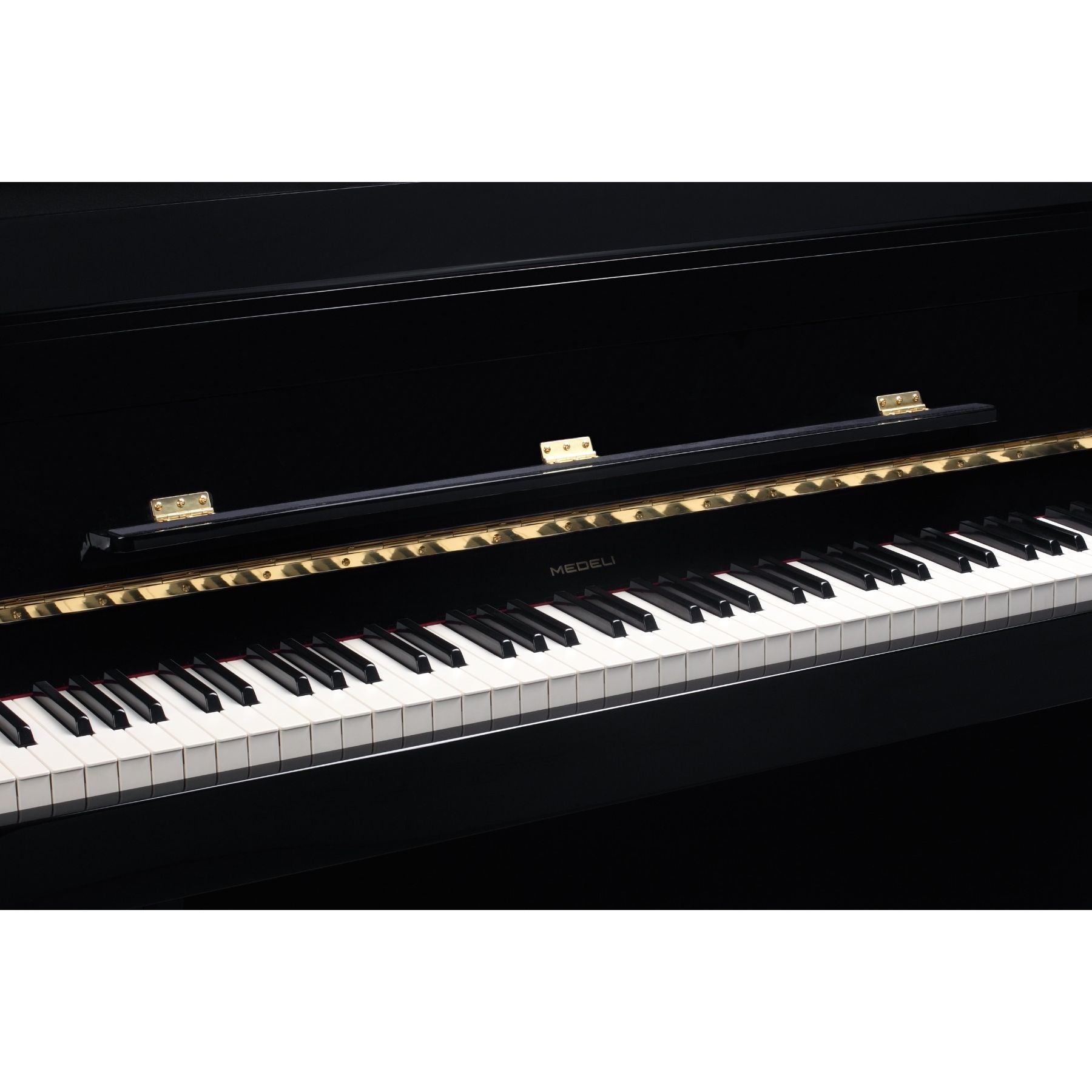 Medeli Forte Series Digital Upright Piano 88 Key in Black Gloss