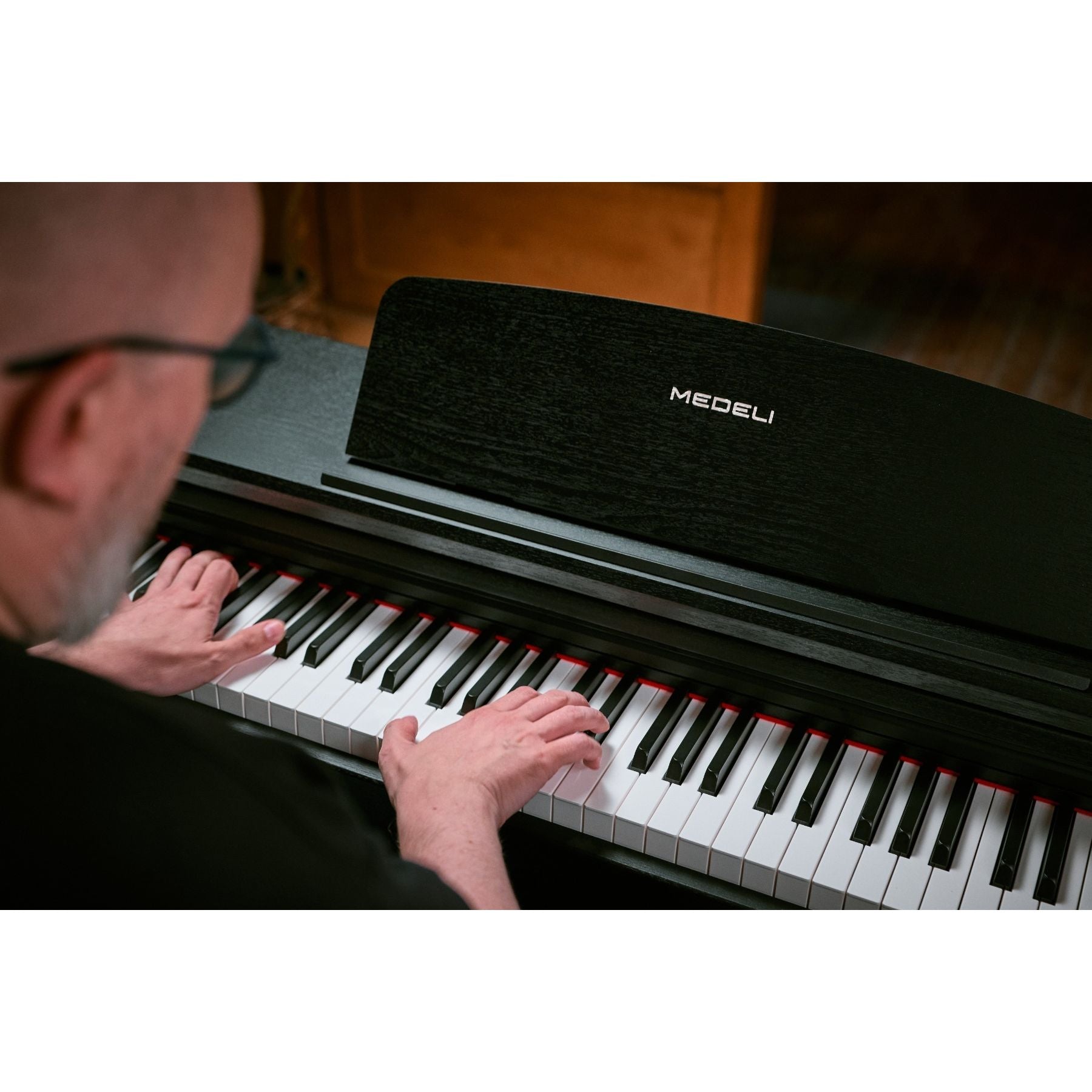 Medeli Educational Series Digital Upright Piano 88 Key in Black