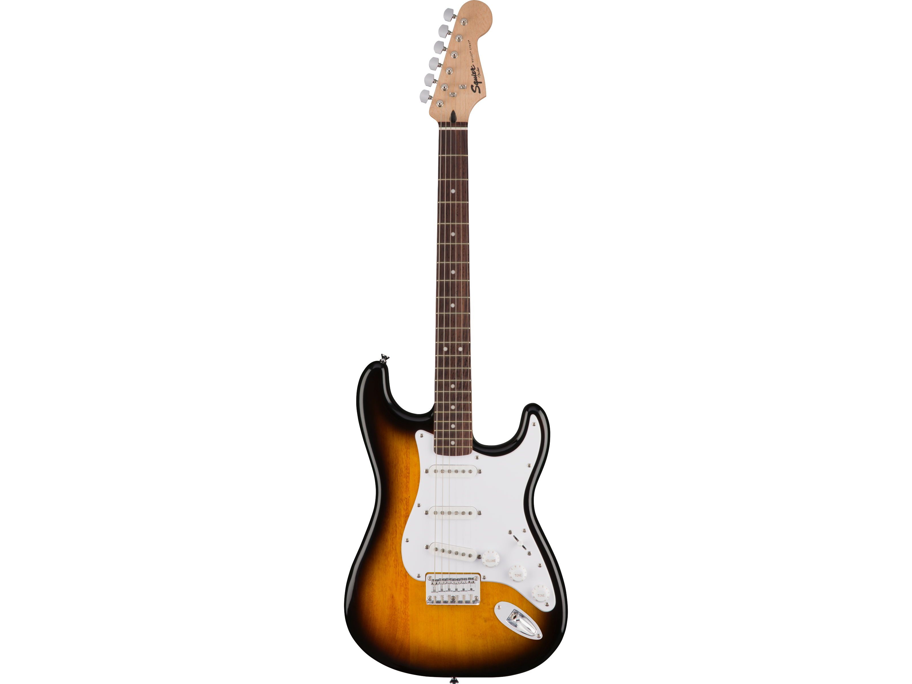Squier  Bullet® Stratocaster® HT Electric Guitar in Brown Sunburst