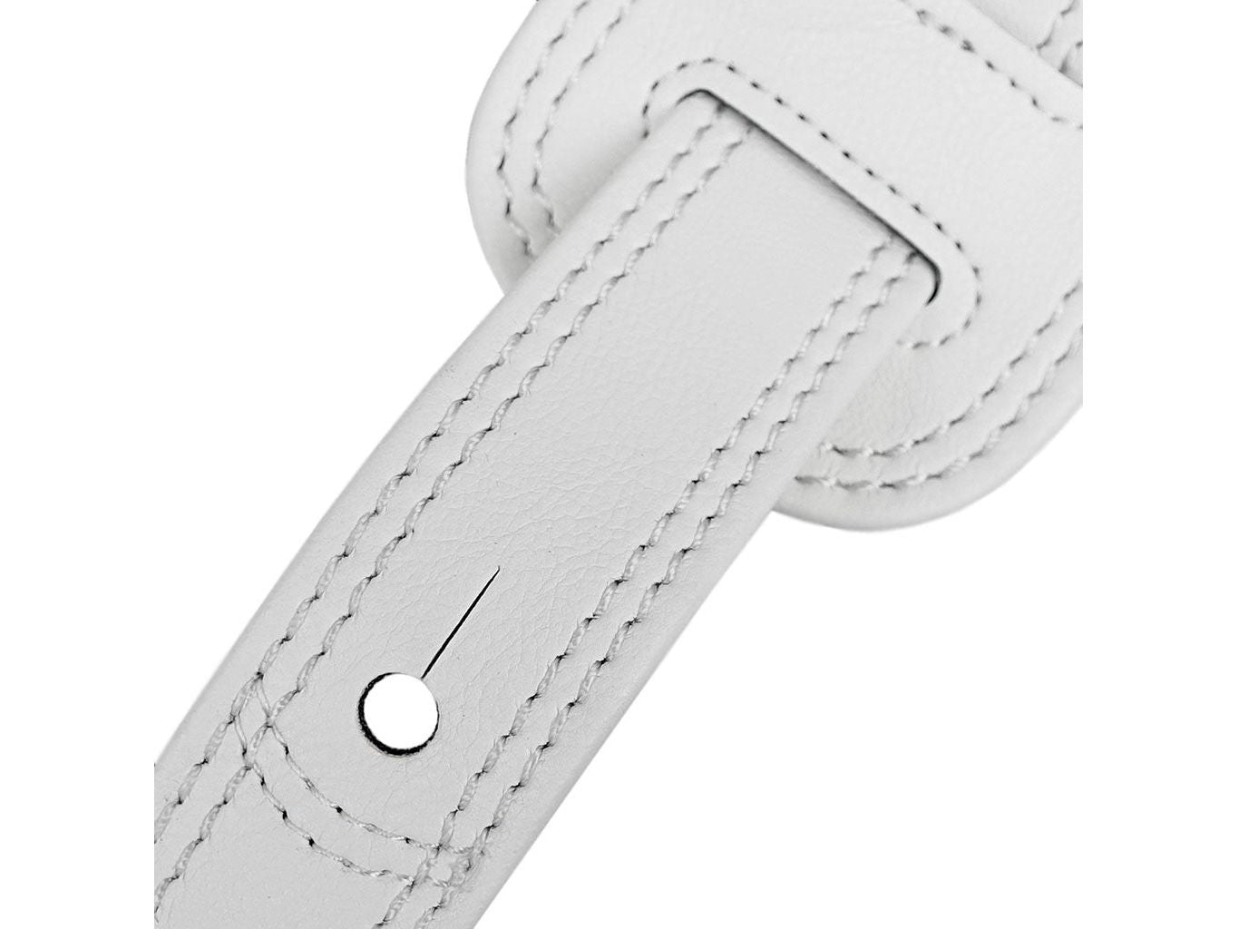 Richter 1637 Vegan Guitar Strap Springbreak in White