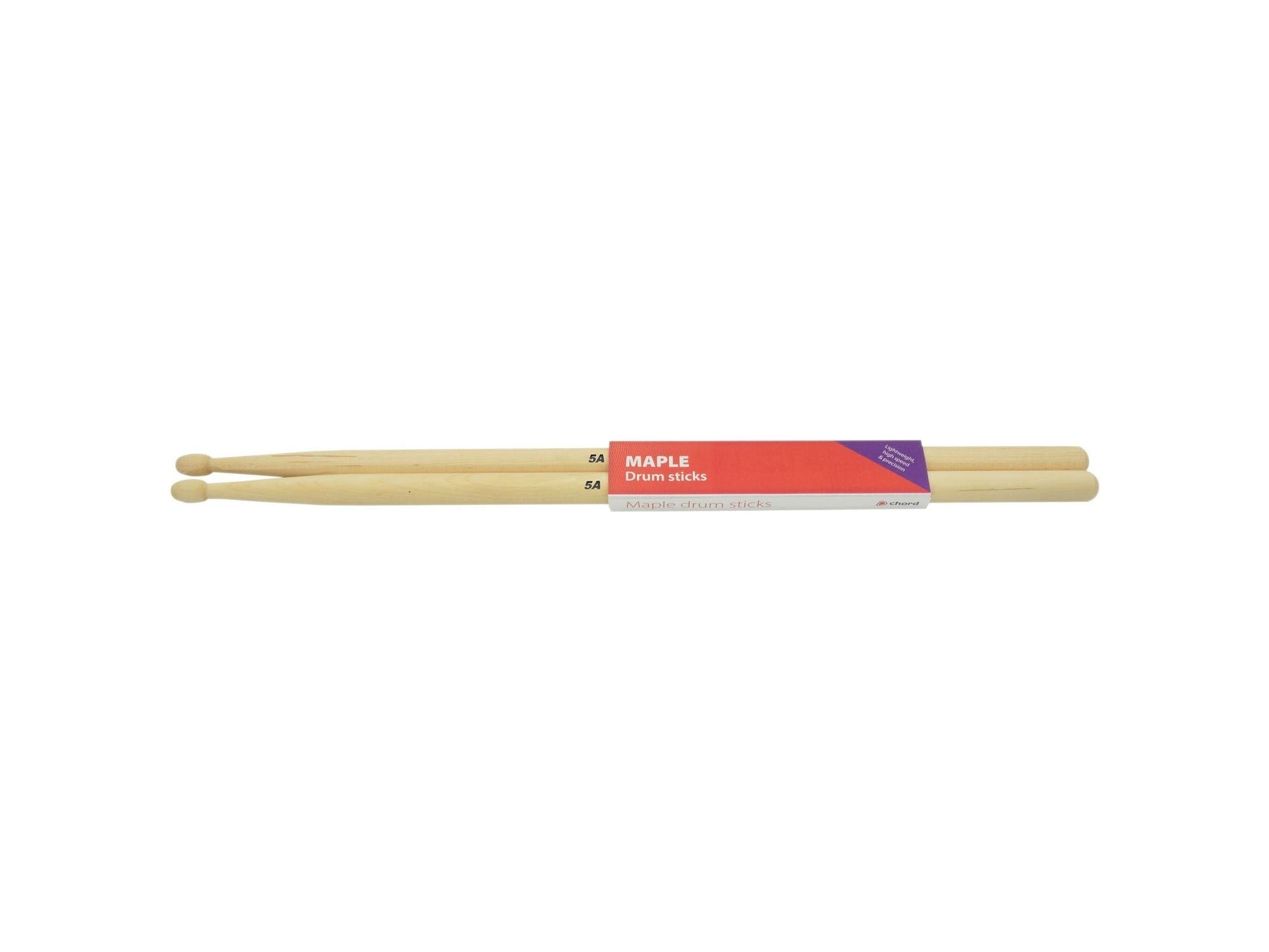 Maple Drum Sticks 5A - 1 Pair
