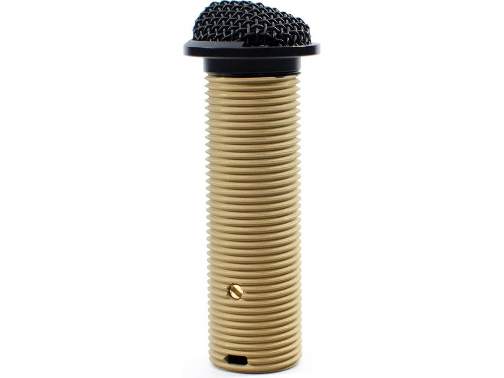 CAD Astatic RF Resistant Mini-Boundary Button Condenser Microphone ~ Black