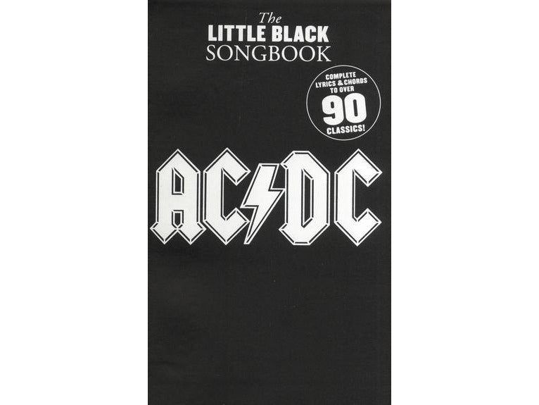 Ac/dc Little Black Songbook Guitar