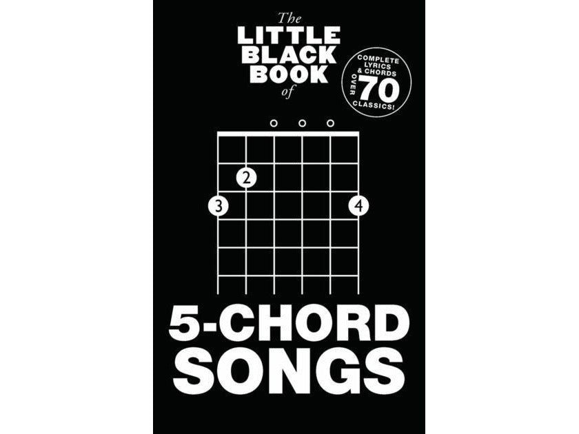 Little Black Book Of 5 Chord Songs Guitar
