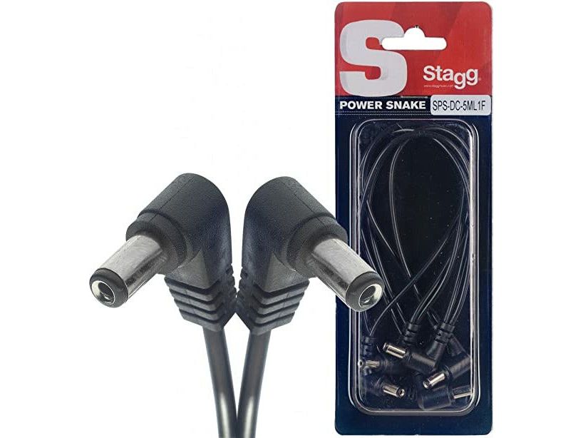 Stagg SPS-DC-5ML1F Effect Pedal DC Supply Cable - 5 Output