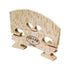 Hidersine Violin Bridge - Aubert Model. Shaped and Fitted. 1/2
