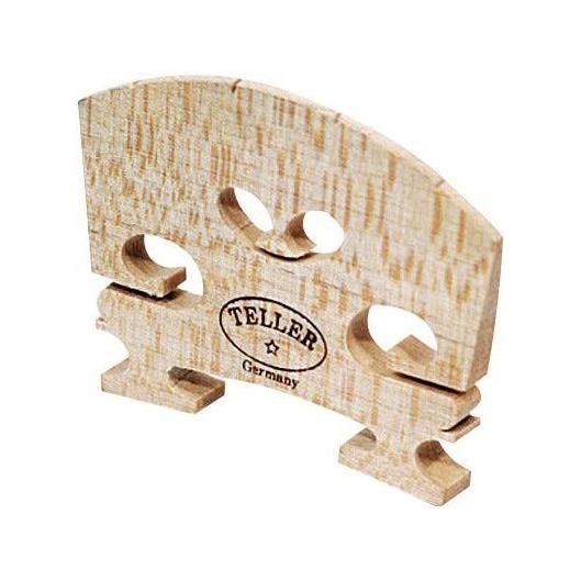 Hidersine Violin Bridge - Aubert Model. Shaped and Fitted. 1/8