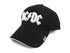 AC/DC UNISEX BASEBALL CAP WHITE LOGO