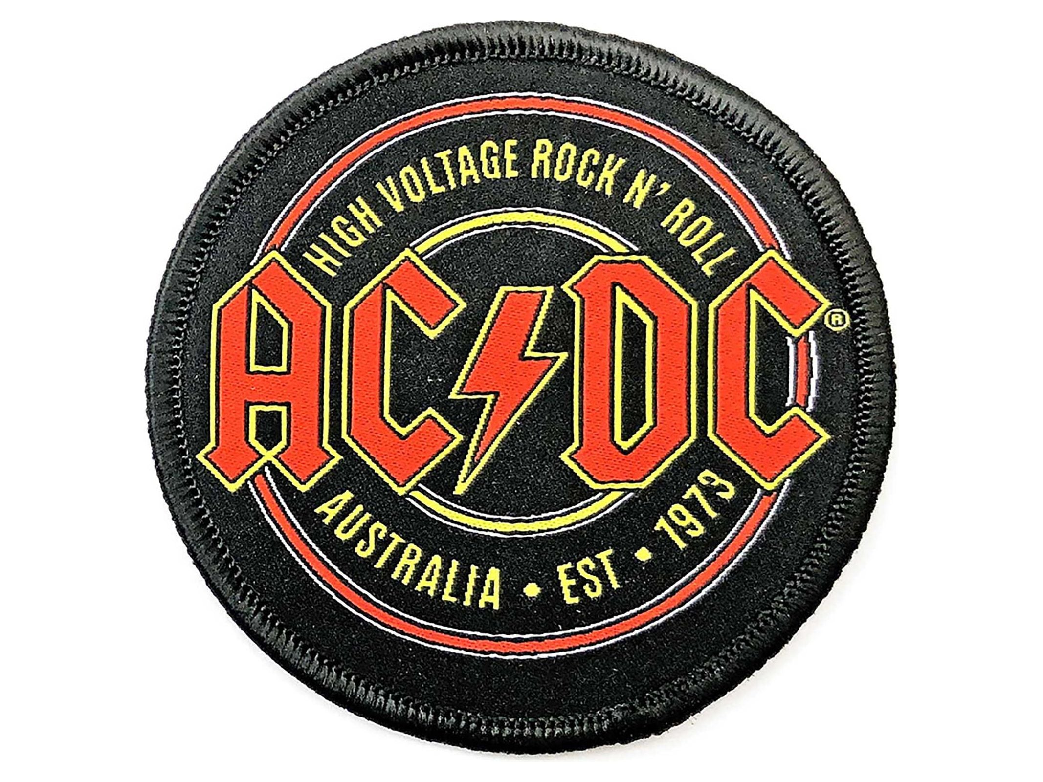 AC/DC Standard Patch Est. 1973 (Iron on)