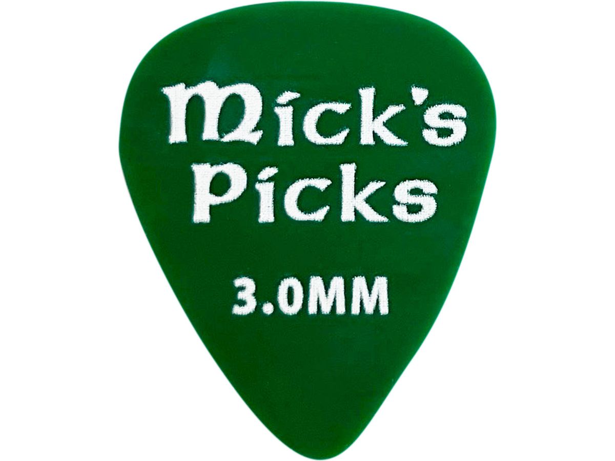 D'Andrea Mick's Picks Bass Pick Pack ~ 3.0mm ~ 3 Picks