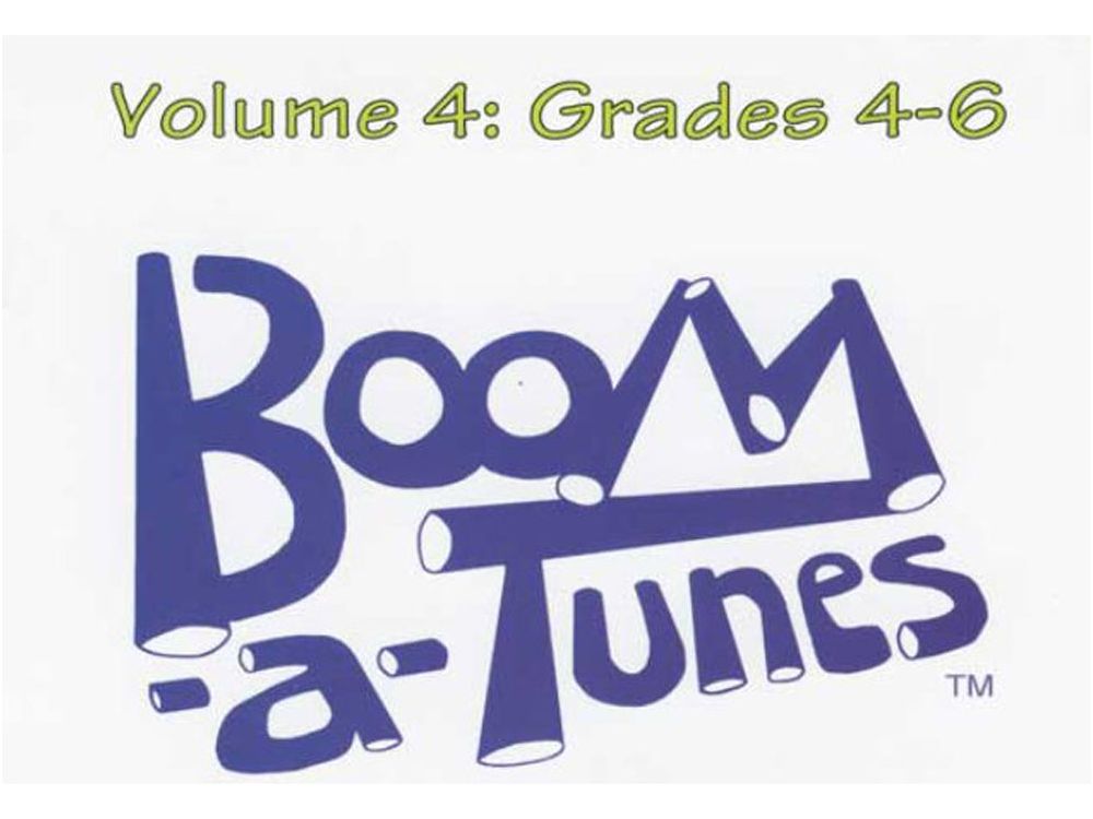 Boomwhackers Boom-A-Tunes CD ~ Volume 4