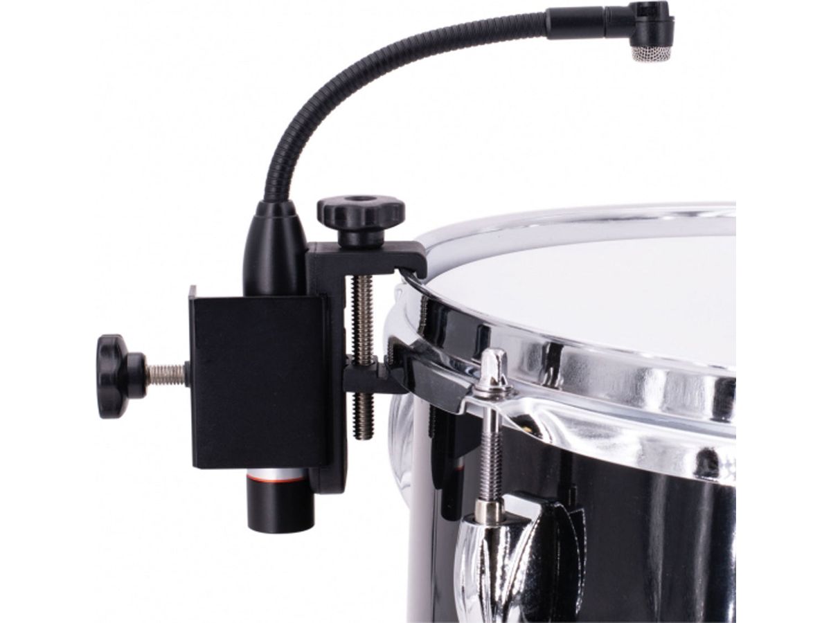 CAD Gooseneck Cardioid Condenser Drum Microphone ~ Black