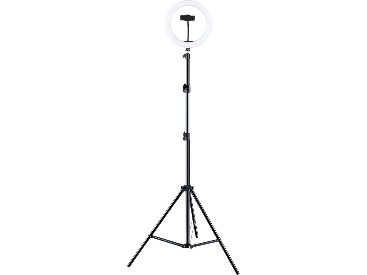 CAD Light Ring with Telescoping Tripod Stand and Phone Holder