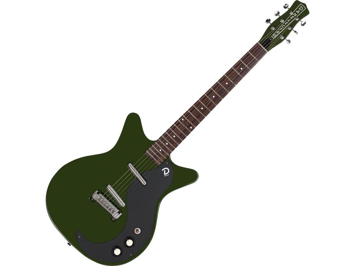 Danelectro Blackout '59M NOS+ Electric Guitar ~ Green Envy