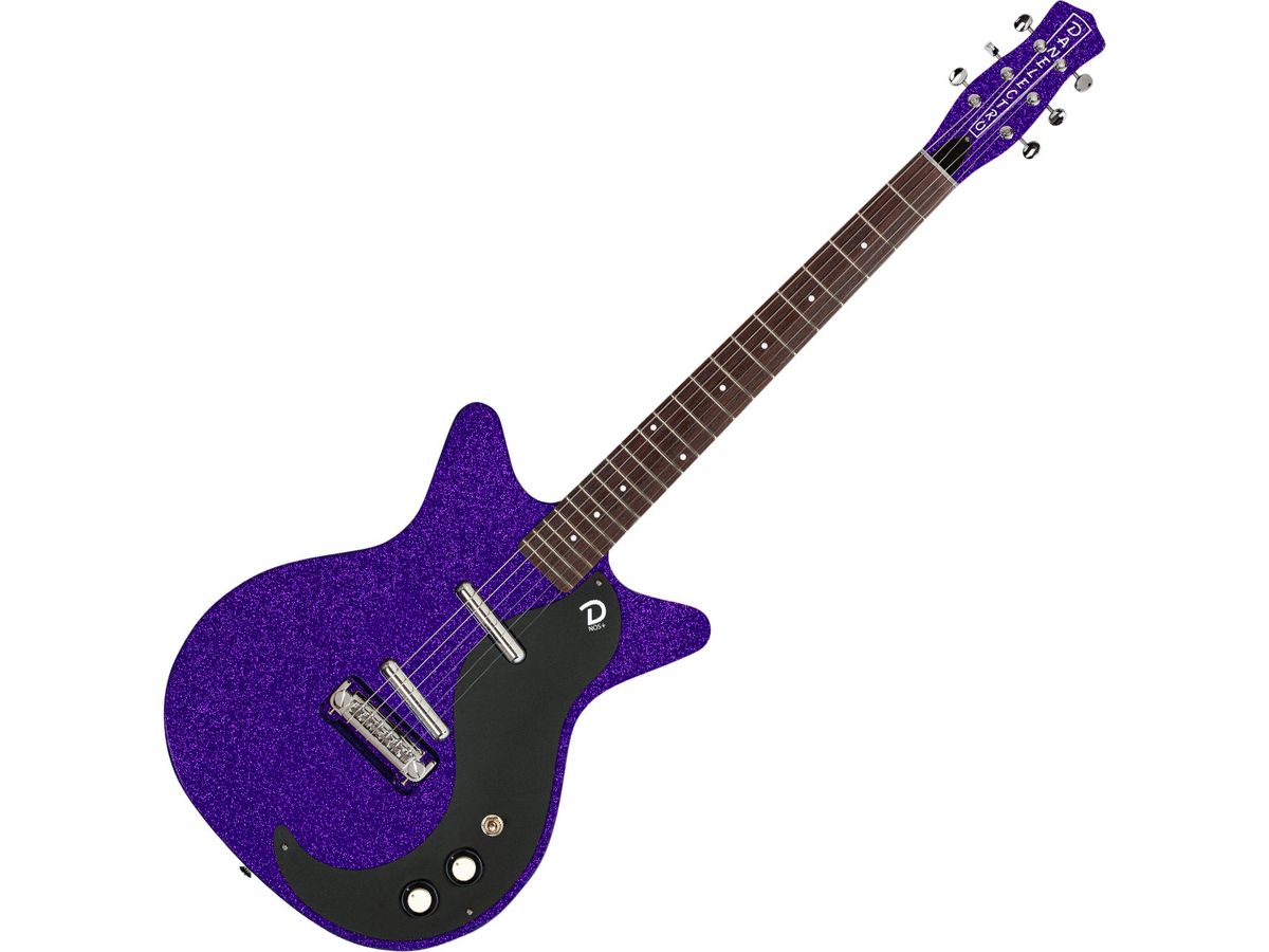 Danelectro Blackout '59M NOS+ Electric Guitar ~ Purple Metalflake