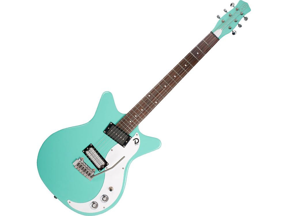 Danelectro 59XT Guitar with Vibrato ~ Aqua