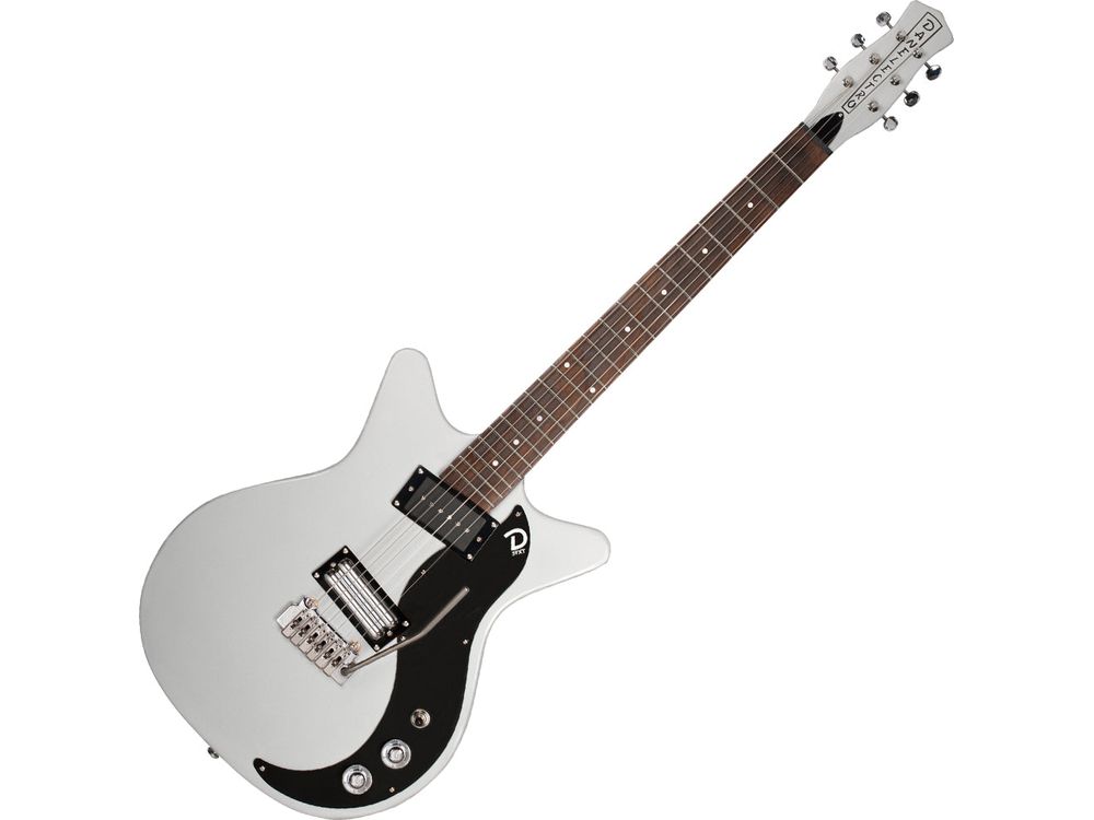 Danelectro 59XT Guitar with Vibrato ~ Silver