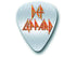 Def Leppard Pin Badge: Pick Logo