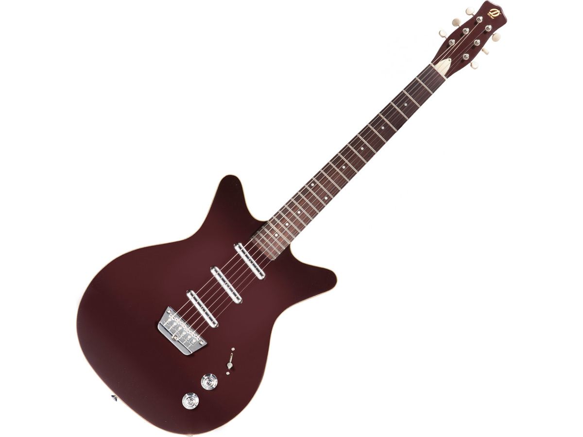 Danelectro Triple Divine Guitar ~ Dark Burgundy