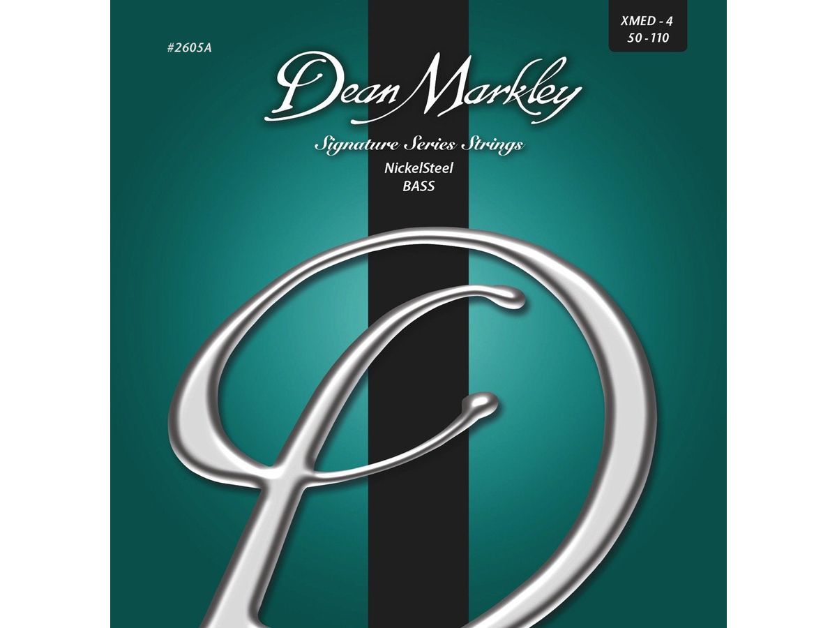 Dean Markley NickelSteel Signature Bass Strings Extra Medium 4-String 50-110