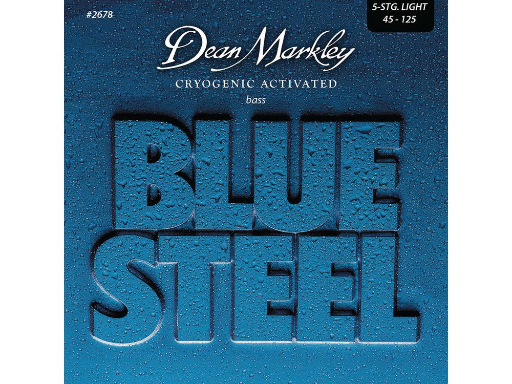 Dean Markley Blue Steel Bass Guitar Strings Light 5 String 45-125