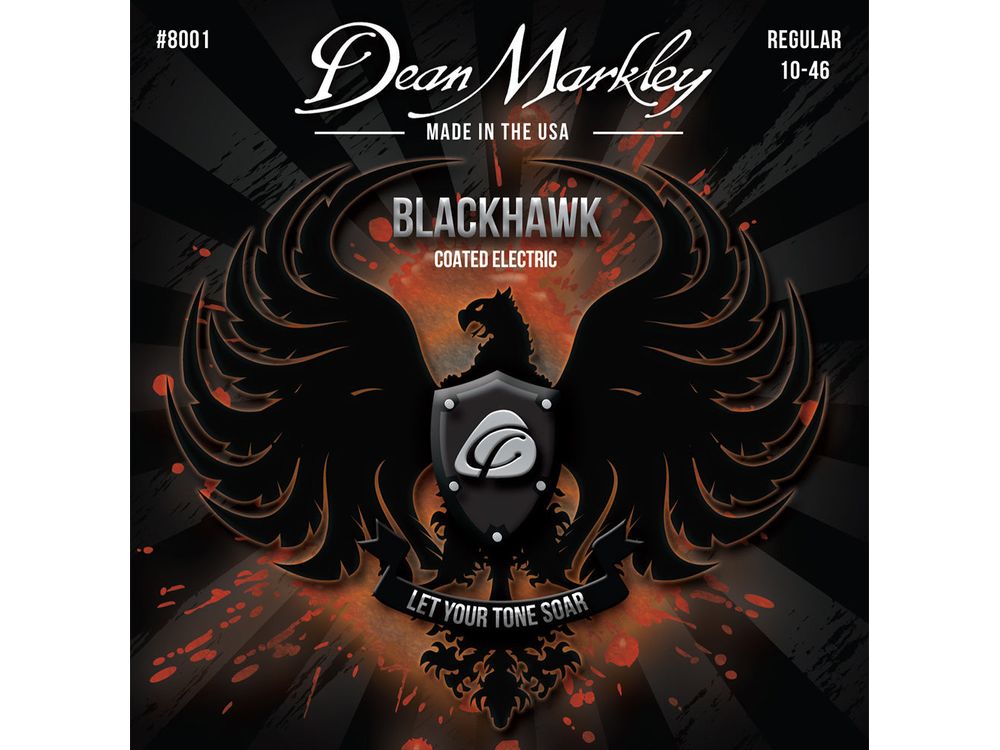 Dean Markley Blackhawk Coated Electric Strings Regular 10-46