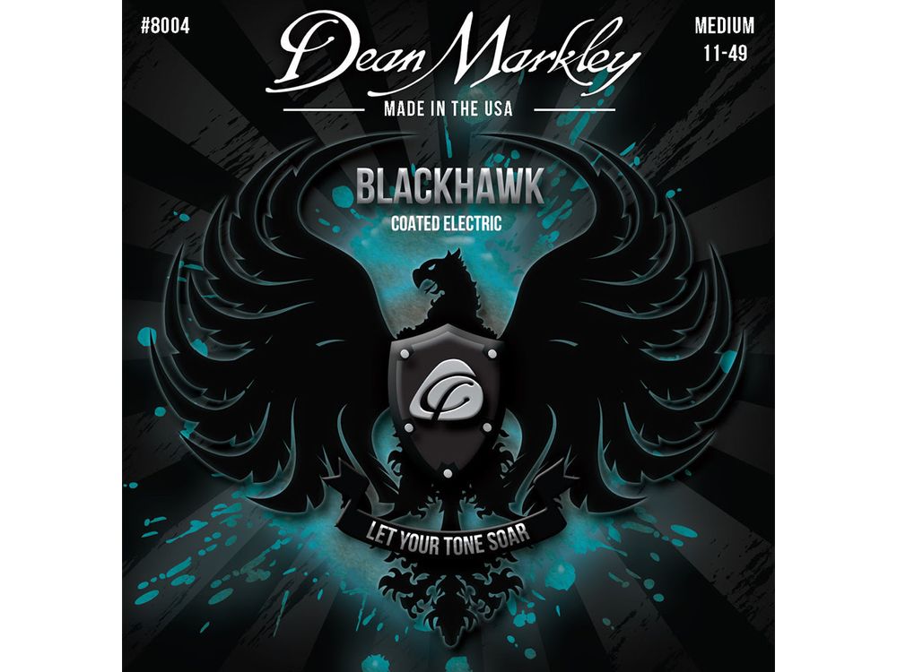 Dean Markley Blackhawk Coated Electric Strings Medium 11-49