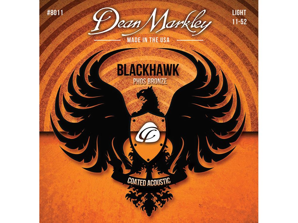 Dean Markley Blackhawk Coated Pure Bronze Light 11-52