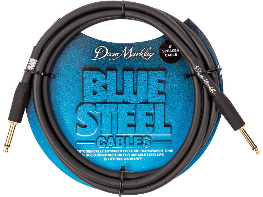 Dean Markley Blue Steel Speaker Cable ~ 6ft