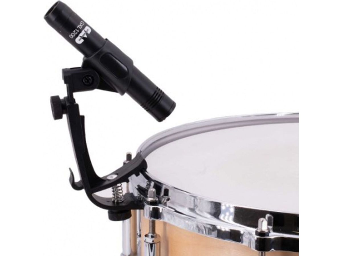 CAD ABS Drum Rim Microphone Holder ~ Pair, Black