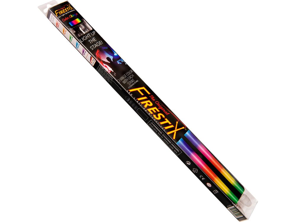 Firestix Drumsticks ~ Multi Colour