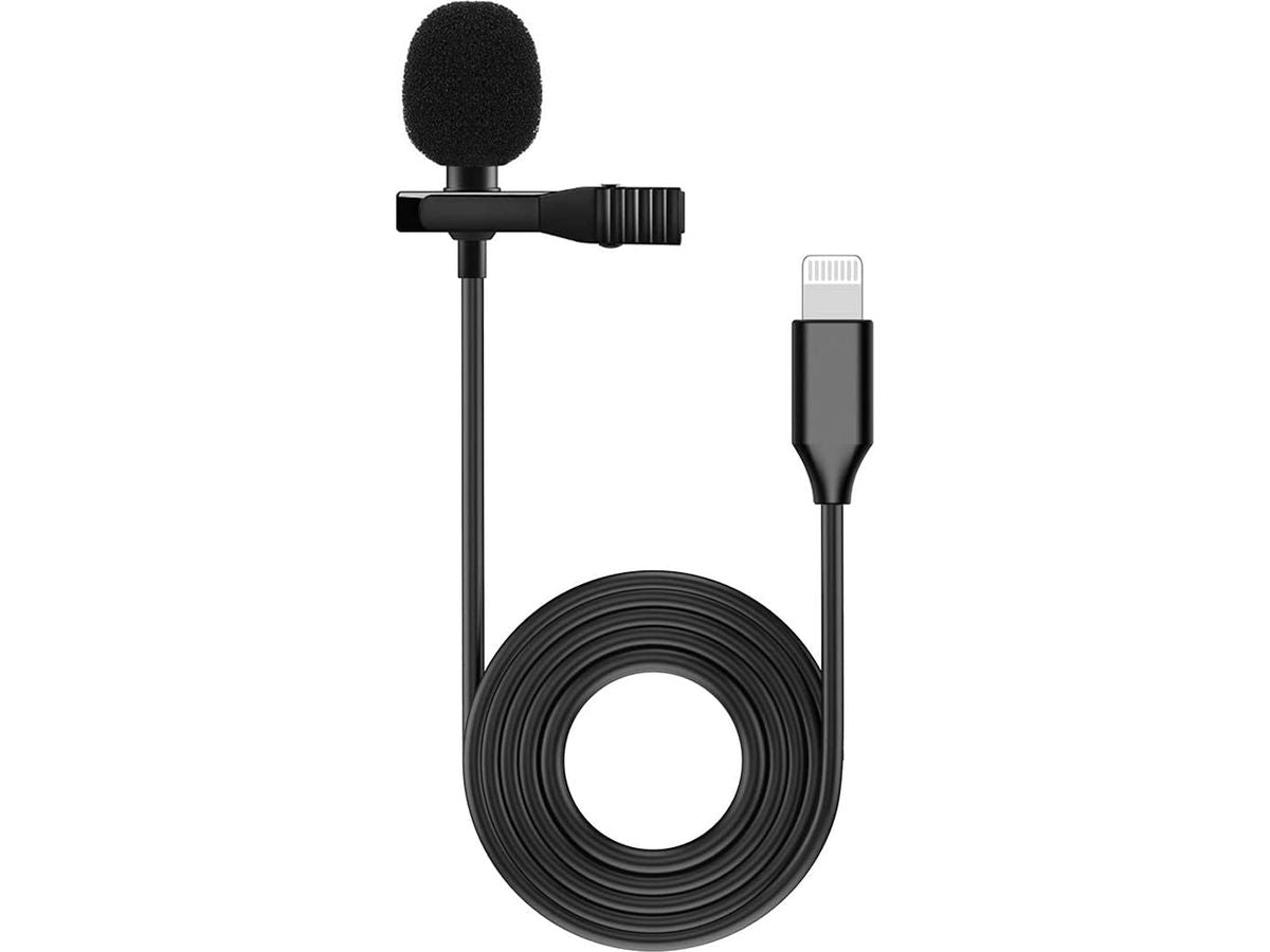 Kinsman Clip-On Lavalier Microphone ~ Lightning Connector
