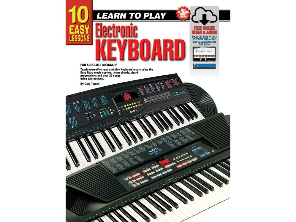 LEARN TO PLAY Electronic Keyboard For Absolute Beginners Book