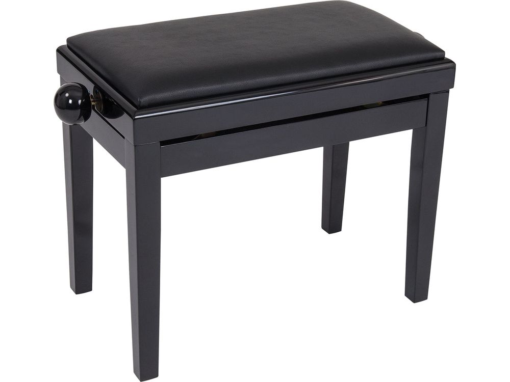 Kinsman Adjustable Piano Bench ~ Satin Black