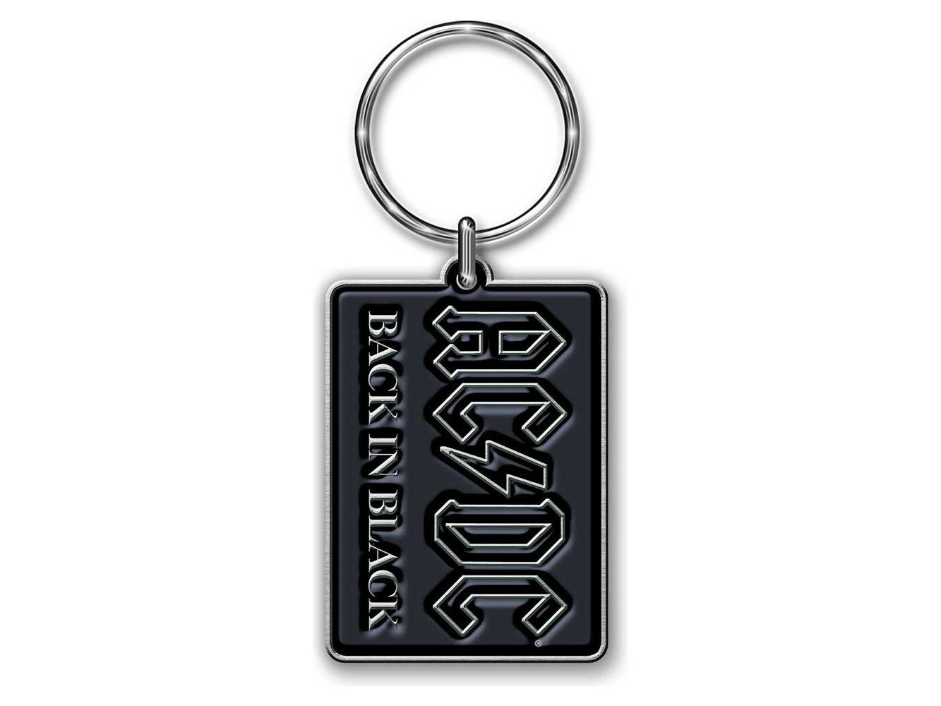 AC/DC KEYCHAIN: BACK IN BLACK (DIE-CAST RELIEF)