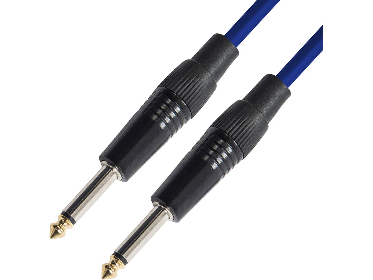 Kinsman Standard Instrument Cable ~ 10ft/3m ~ Blue