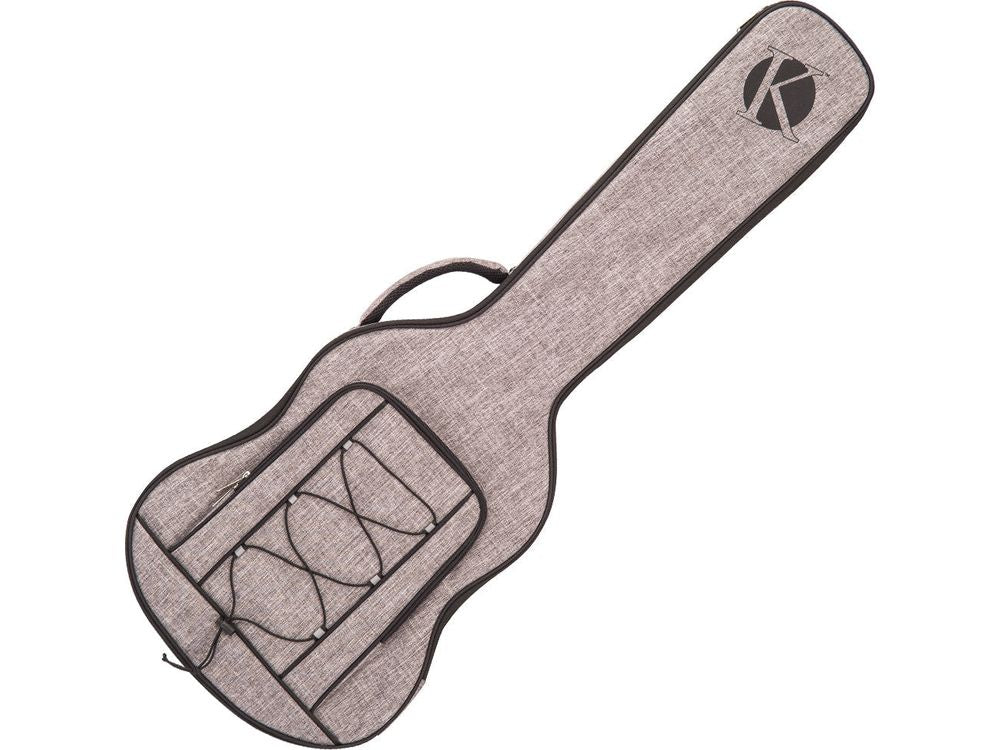 Kinsman Ultima™ Hardshell VS6 Style Guitar Bag ~ Grey