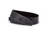 Isuzi Black Leather Stitch Trim Guitar Strap