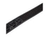 Isuzi Black Leather Stitch Trim Guitar Strap