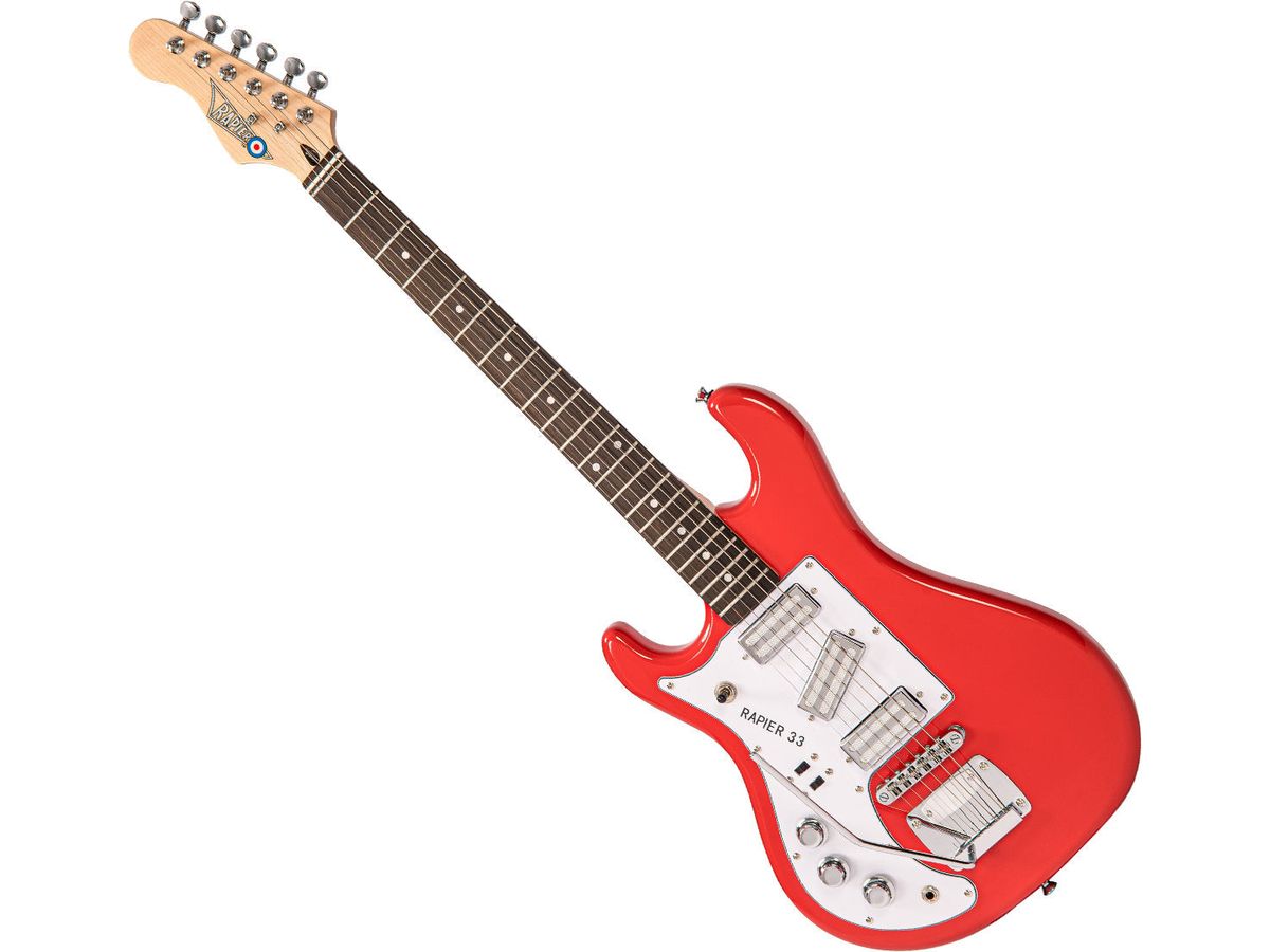Rapier 33 Electric Guitar ~ Left Hand Fiesta Red