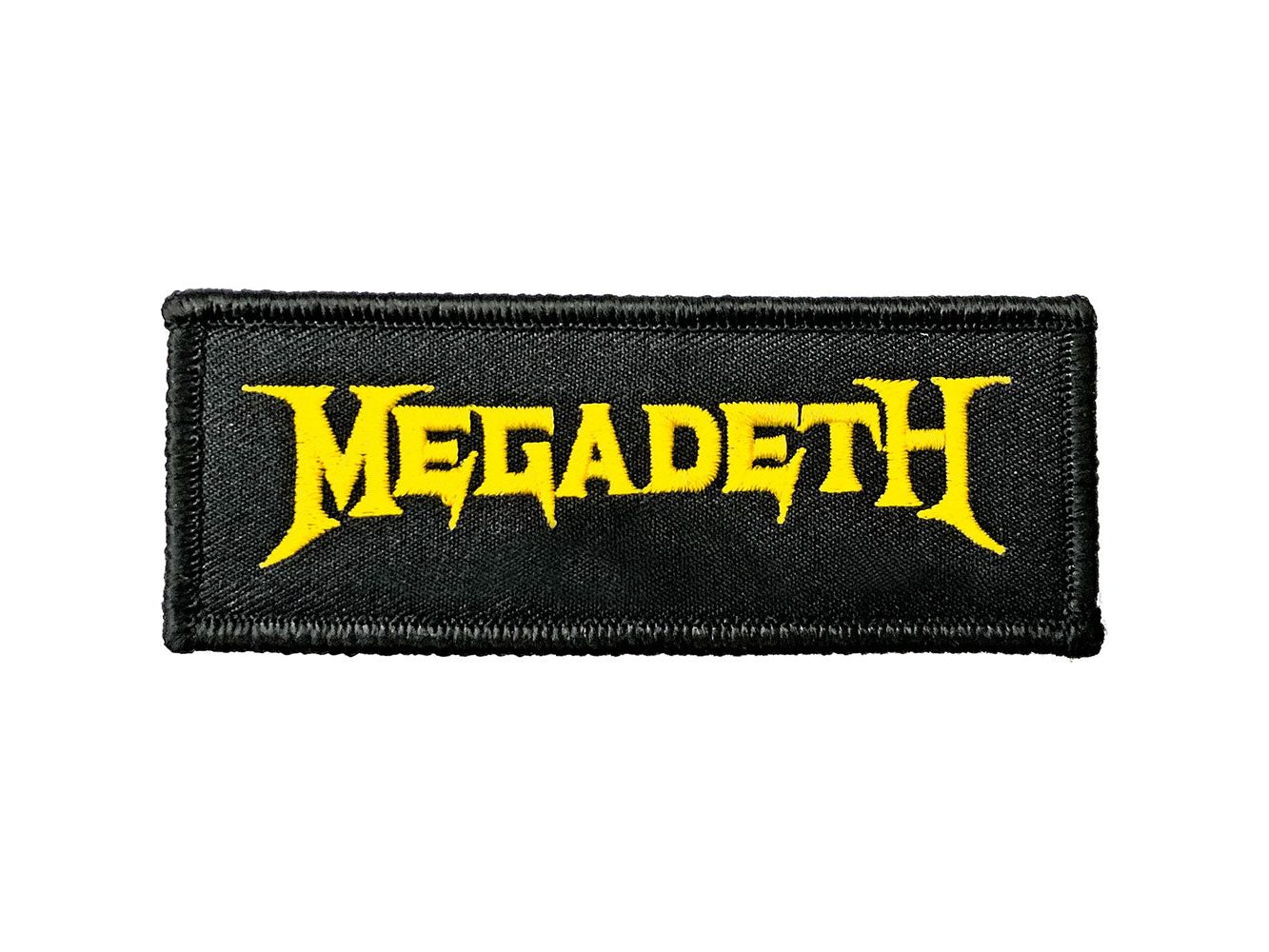 Megadeth Standard Patch: Logo (Iron on)