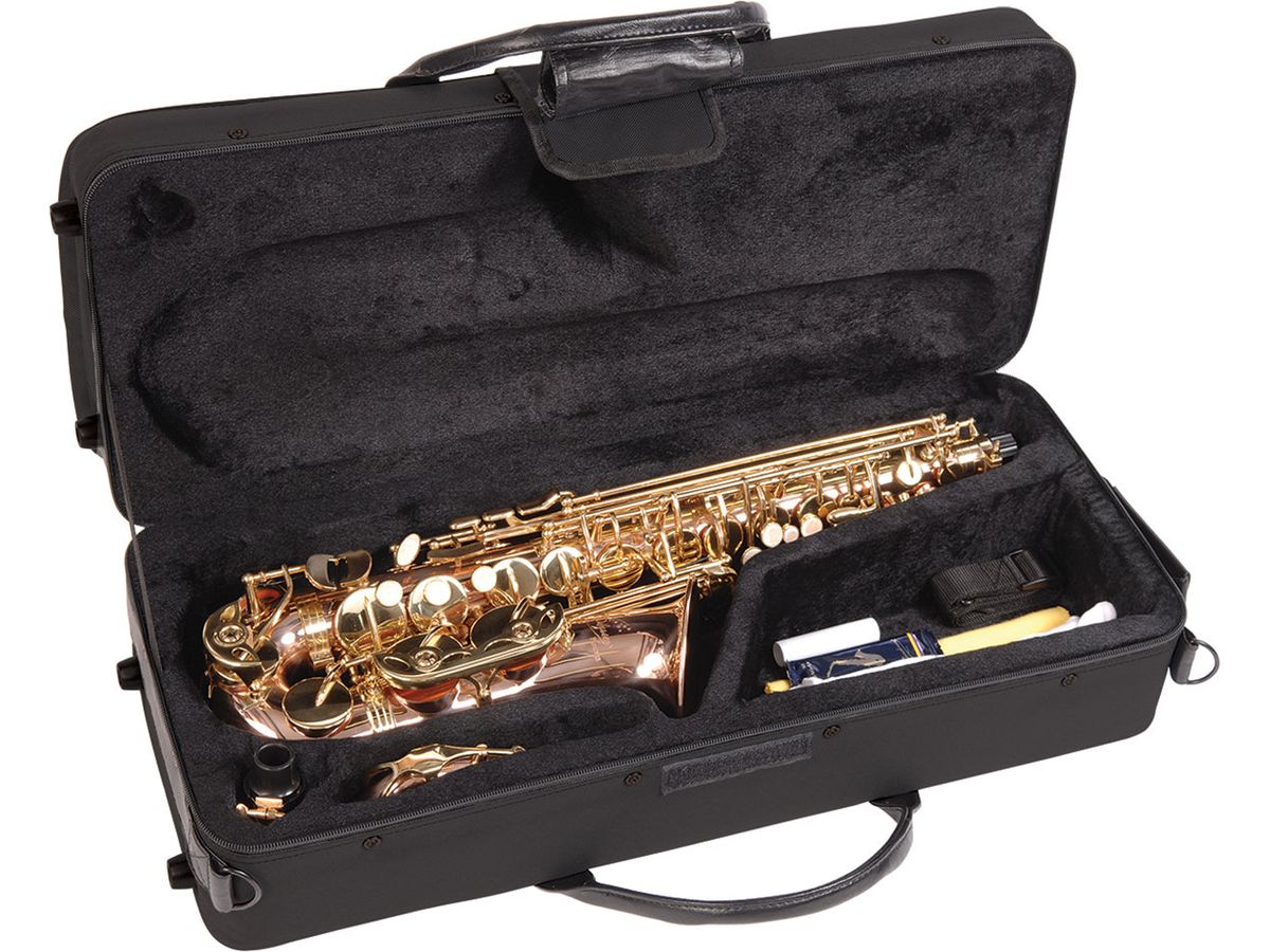 Odyssey Premiere 'Eb' Alto Saxophone Outfit ~ Rose/Gold