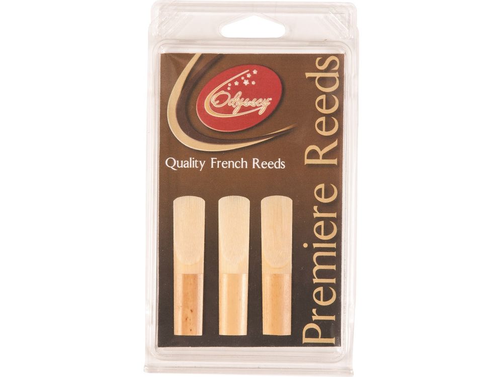 Odyssey Premiere Tenor Sax Reeds ~ 2.0 Pack of 3