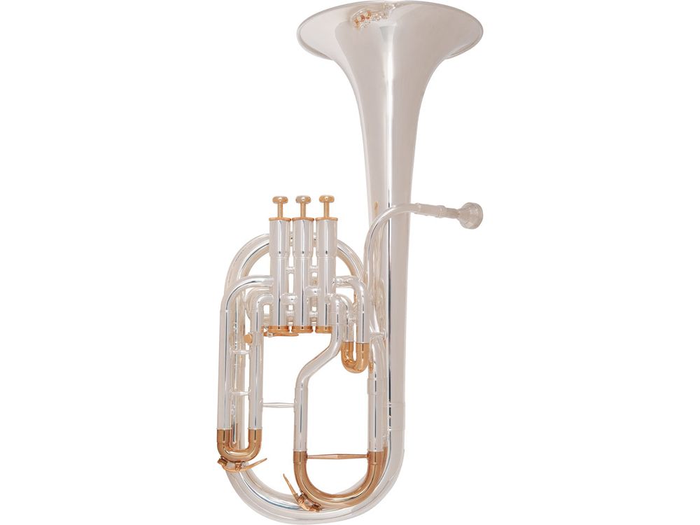 Odyssey Premiere 'Eb' Tenor Horn Outfit ~ Silver Plated