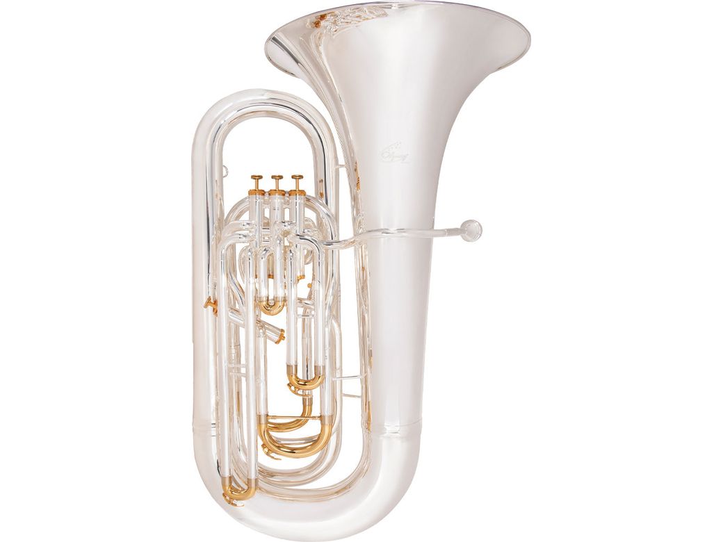Odyssey Premiere 'Bb' Bass Tuba Outfit ~ Silver Plated