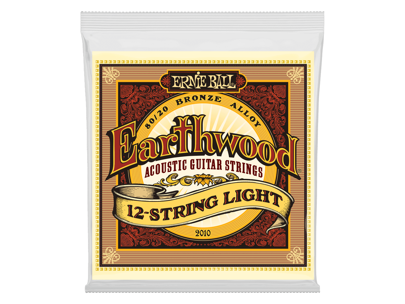 Ernie Ball Earthwood Light 12 String Bronze Acoustic Strings 9-46