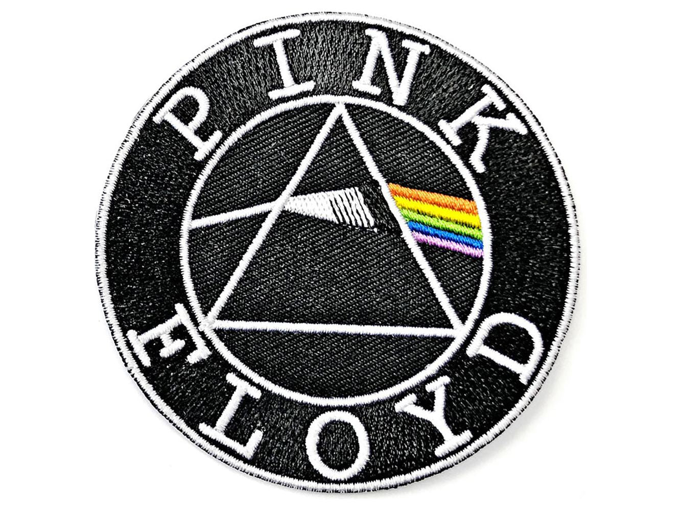 Pink Floyd Standard Patch: Circle Logo (Iron on)