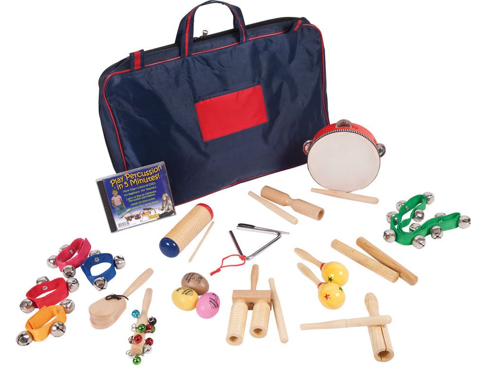 PP World Multi-Percussion Pack + DVD and carry bag